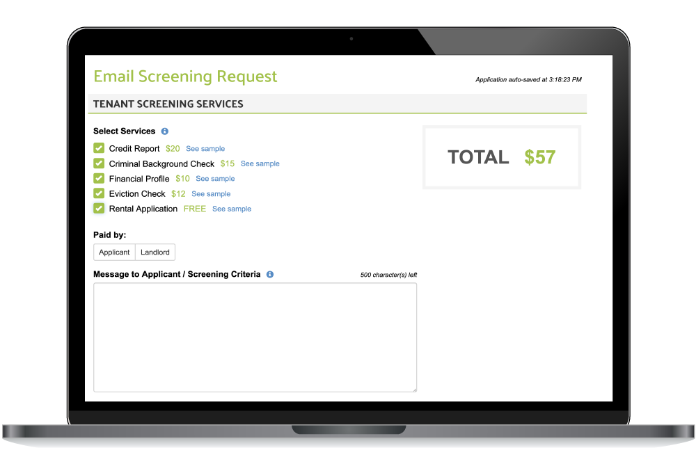 LeaseRunner Rental Tenant Screening