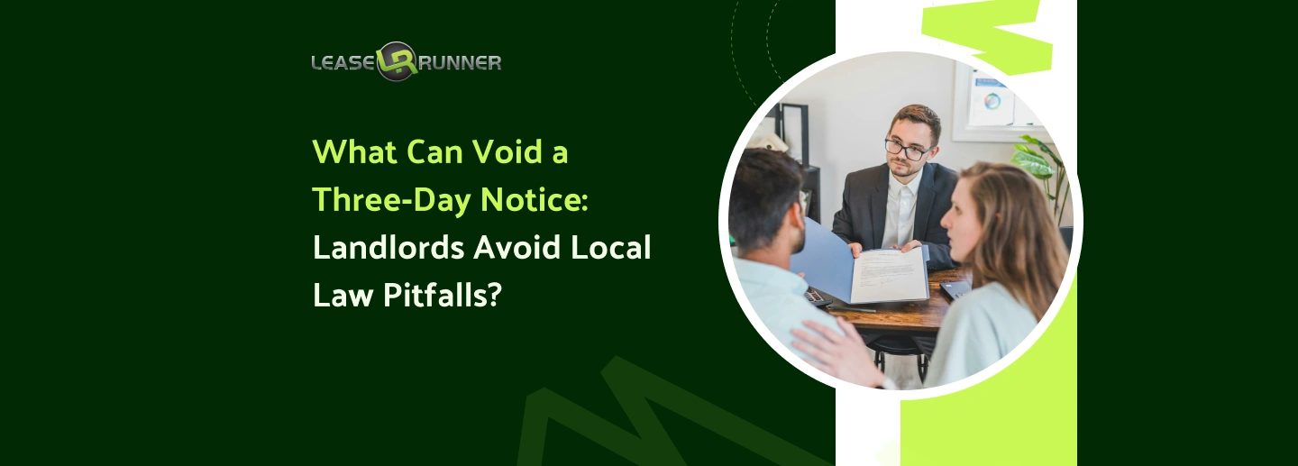 What Can Void a Three‑Day Notice: Landlords Avoid Local Law Pitfalls?