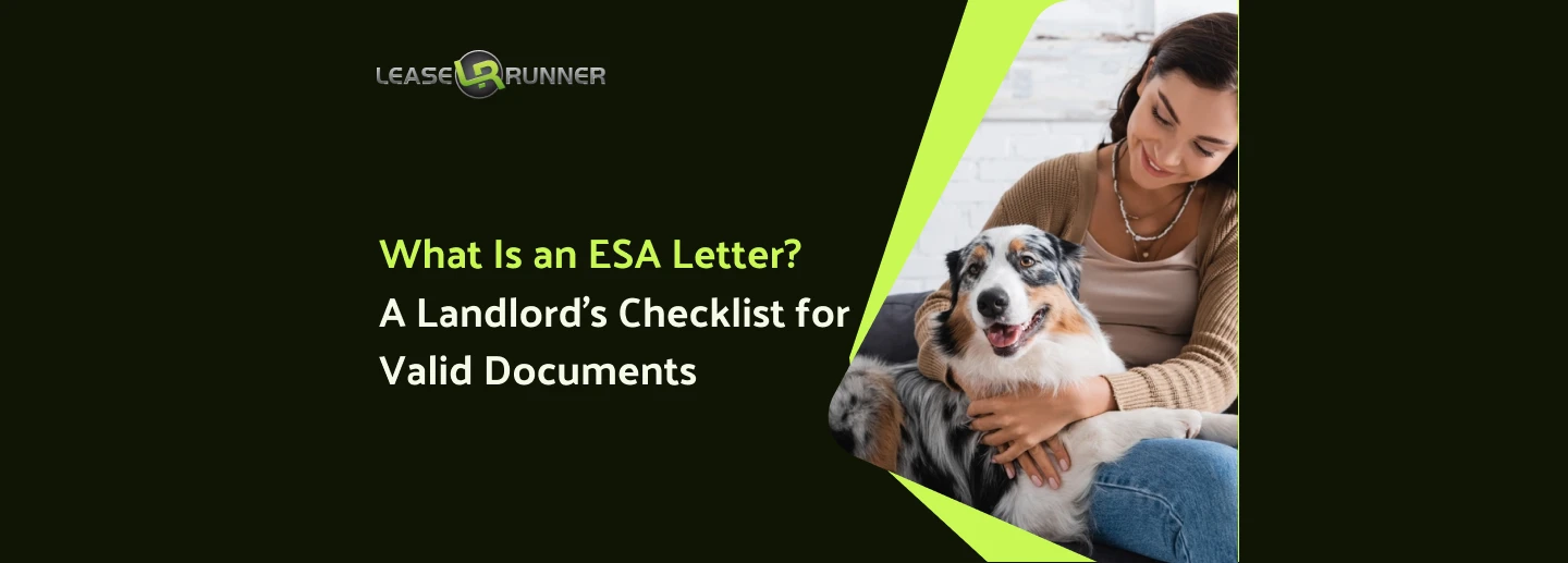 What Is an ESA Letter? A Landlord’s Checklist for Valid Documents