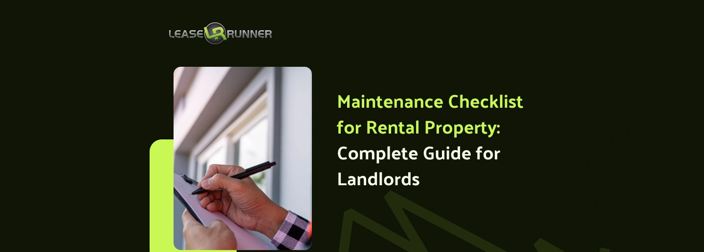 Maintenance Checklist for Rental Property: Complete Guide for Landlords