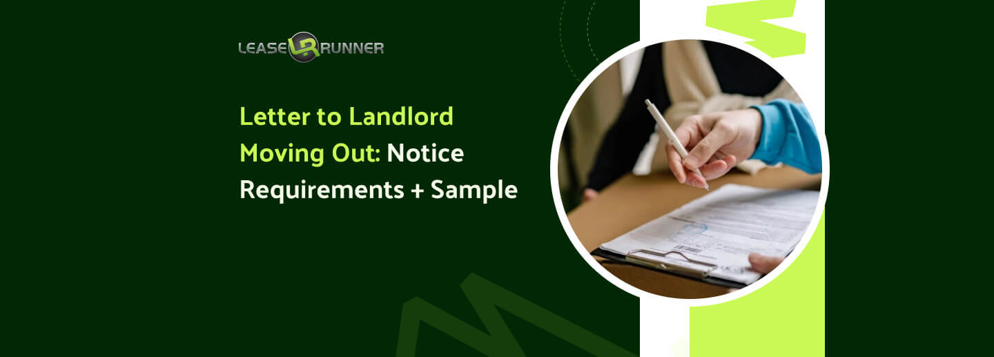 Letter to Landlord Moving Out: Notice Requirements + Sample