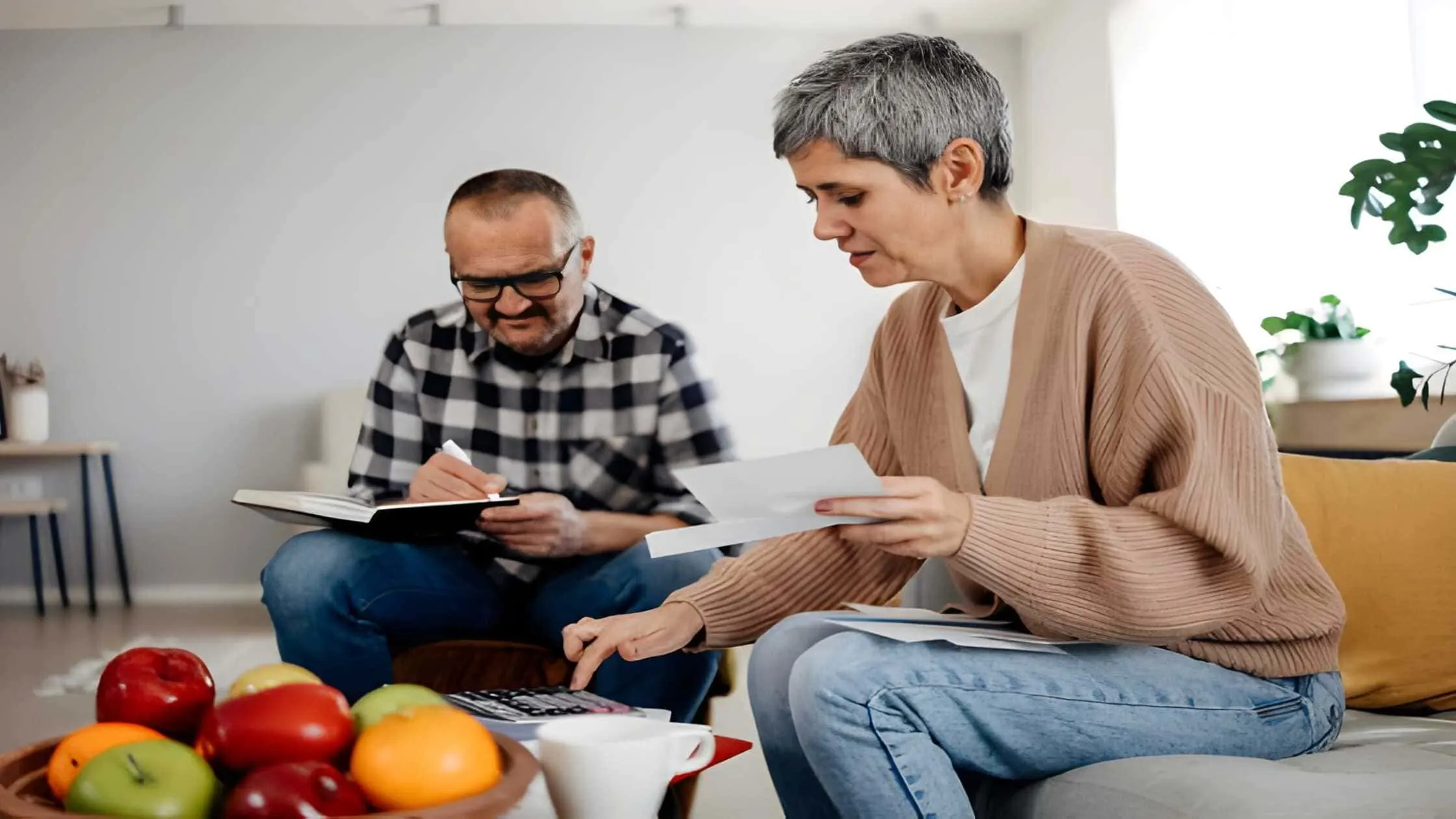 Rent receipt template with property address details