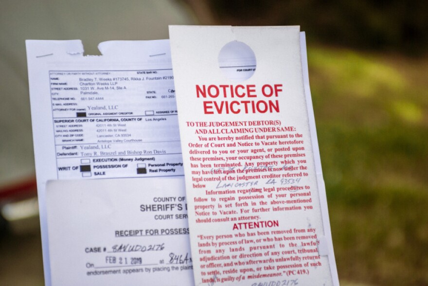 Failure to make rent payments is the most common reason for eviction