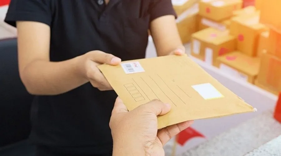 Certified mail or in-person rent notice delivery