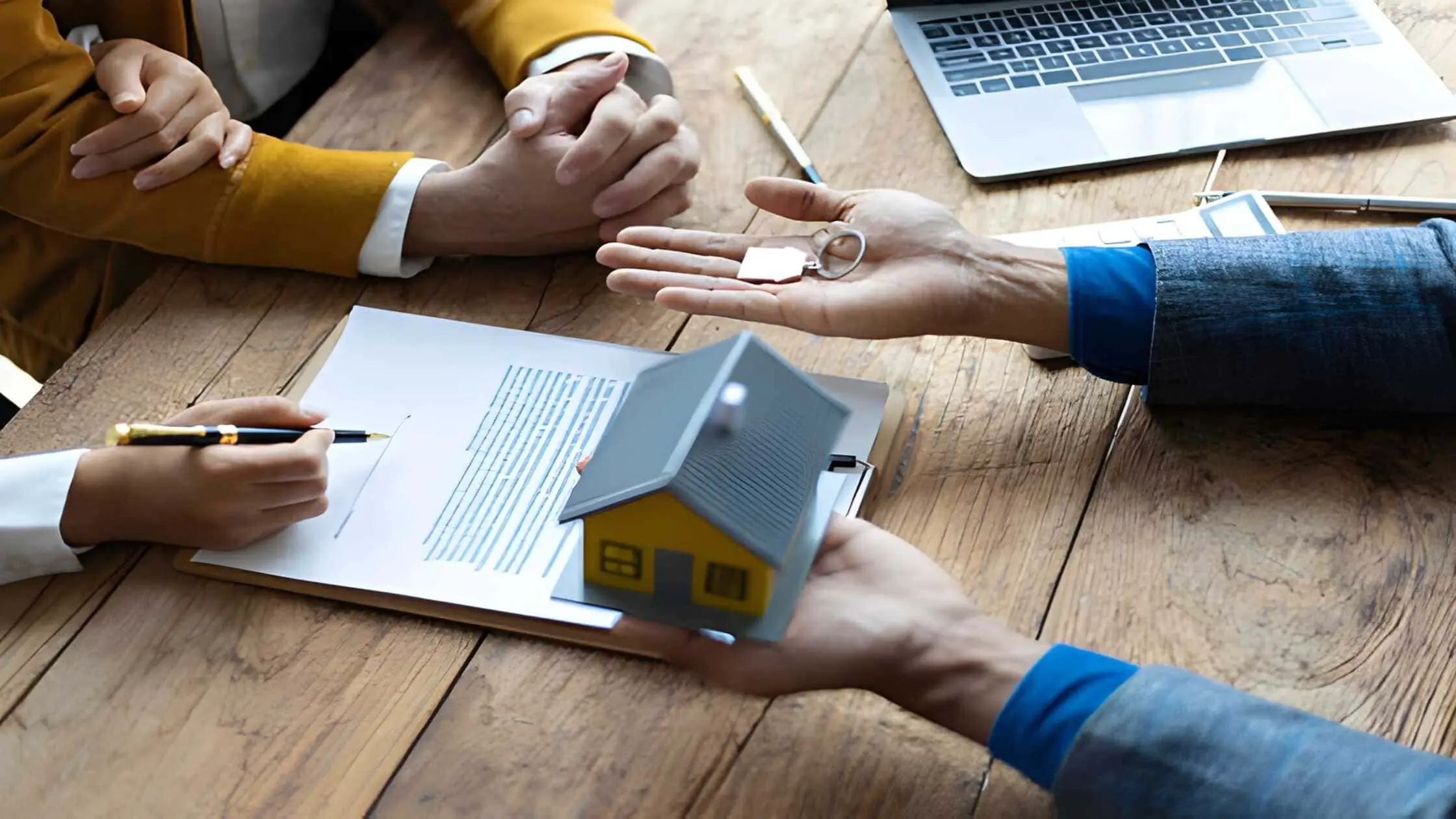  Landlord's process for screening a cosigner's credit.