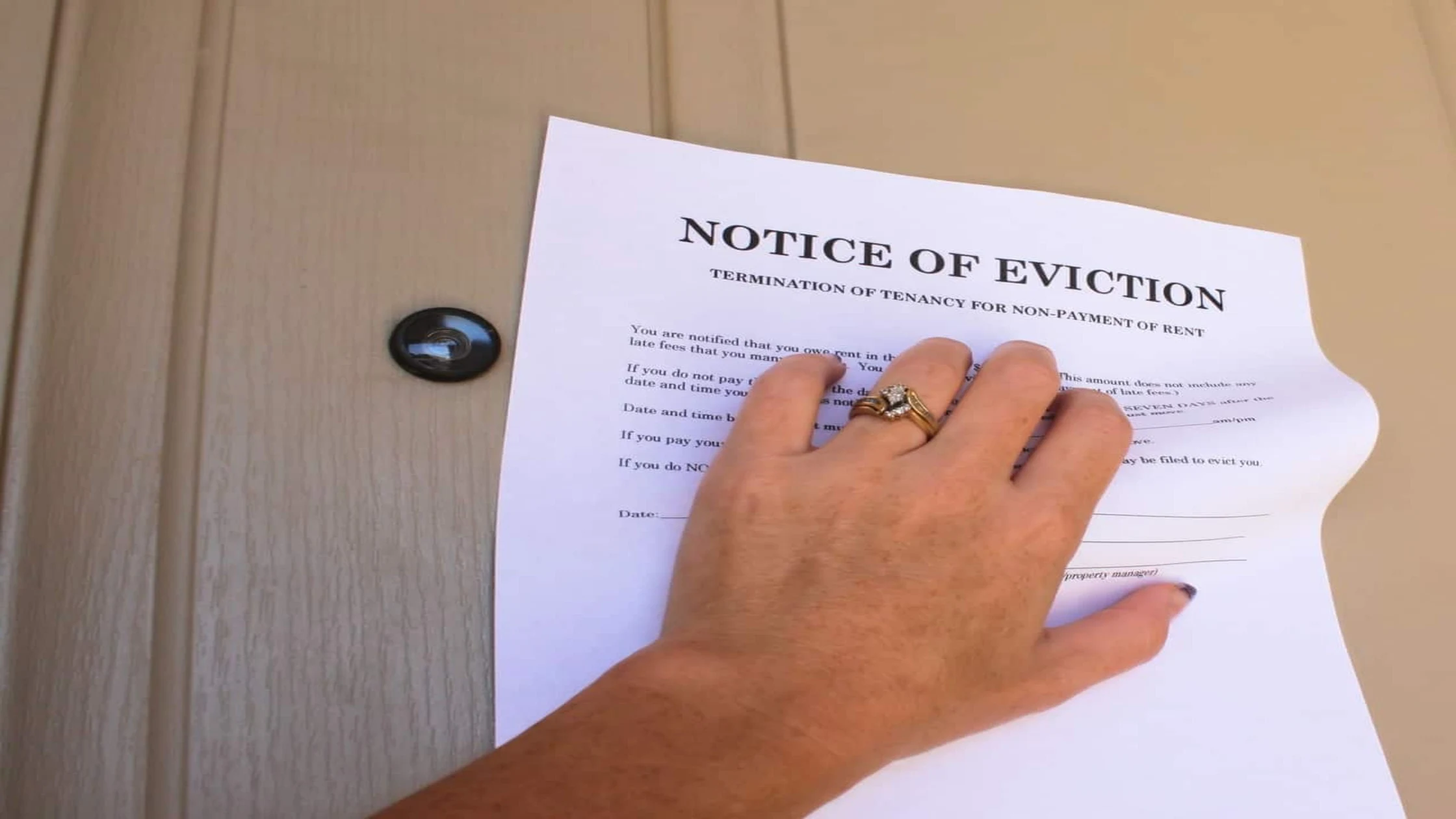 Guide to write an eviction notice