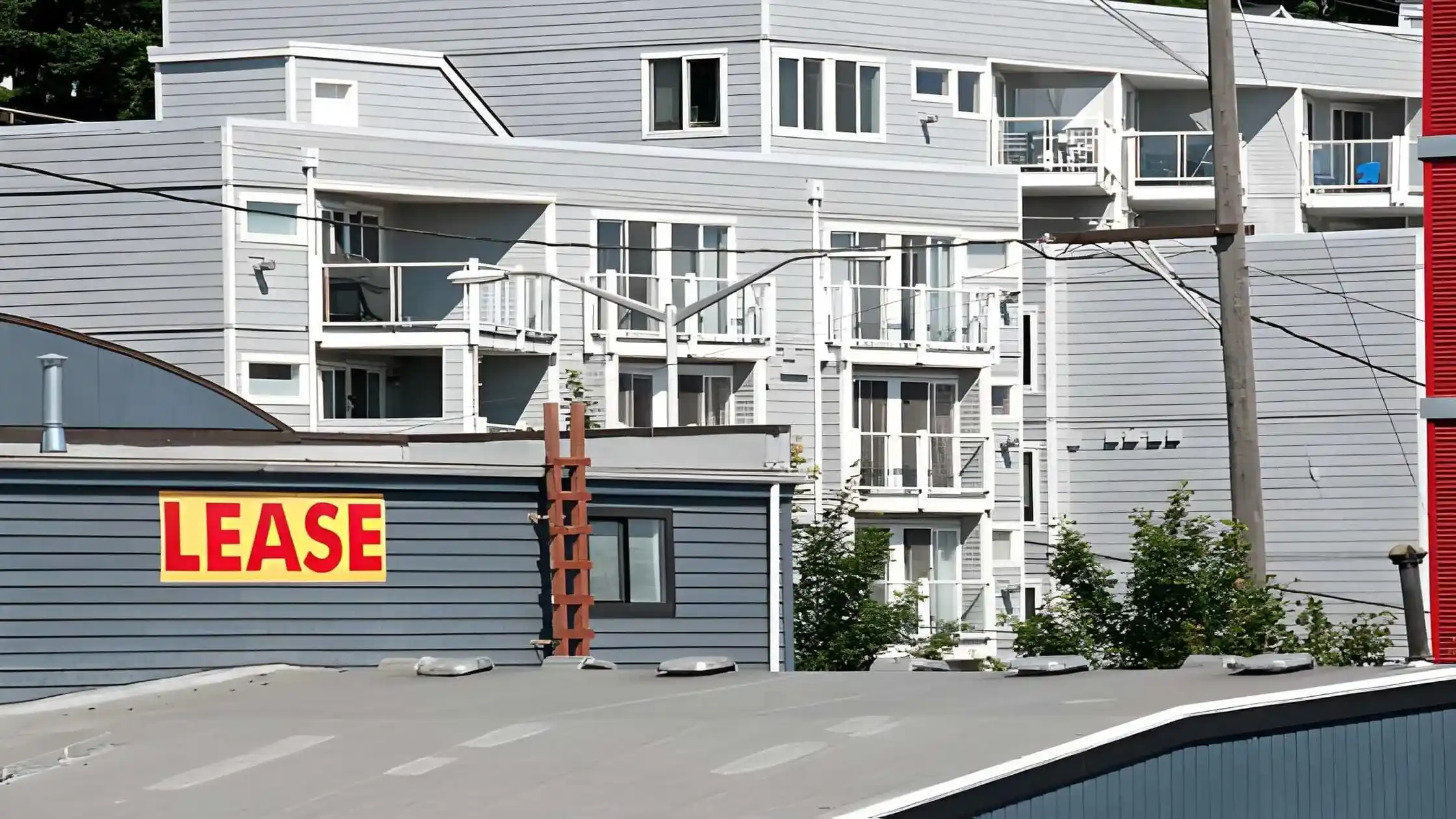 Tenant packing up belongings after lease buyout