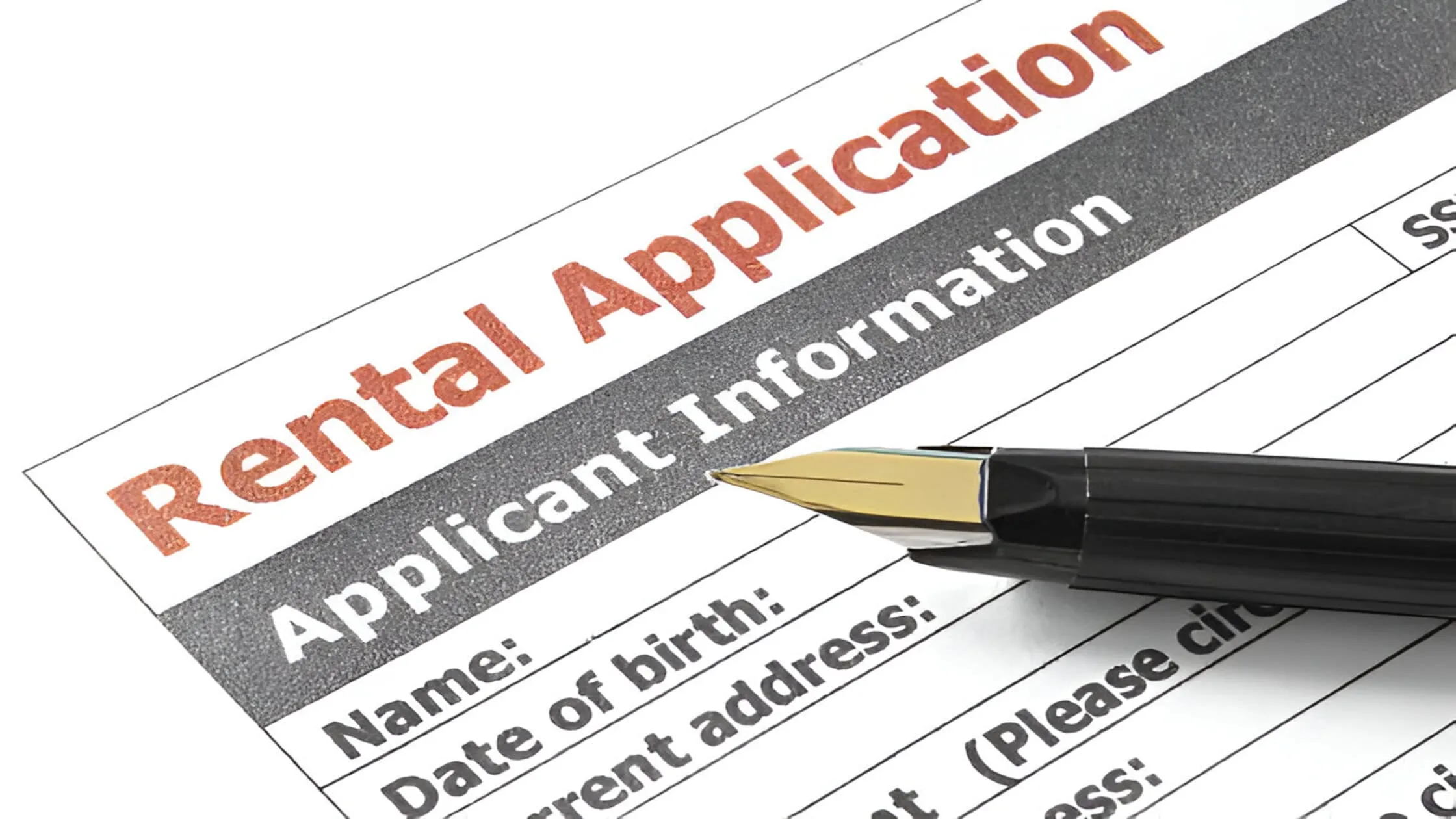 large apartment complex with waived application fee offer