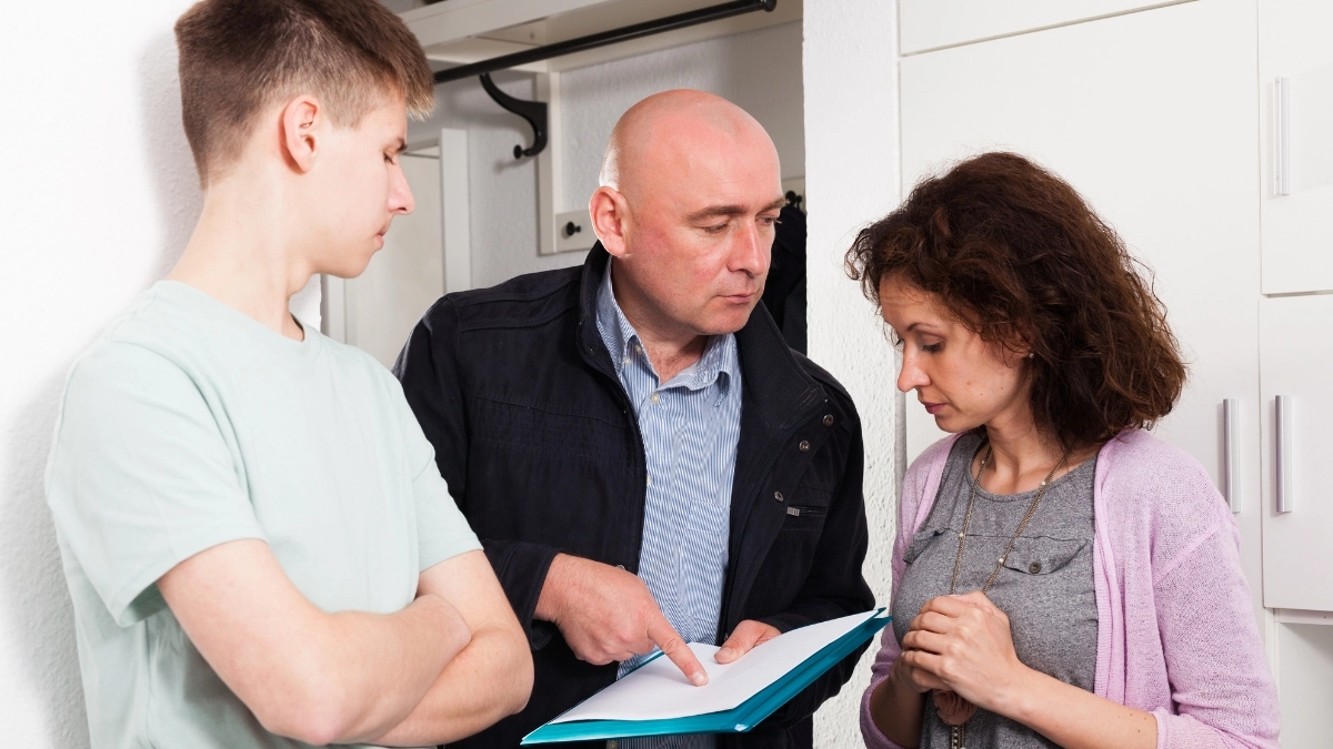 Landlord reviewing a formal repair notice