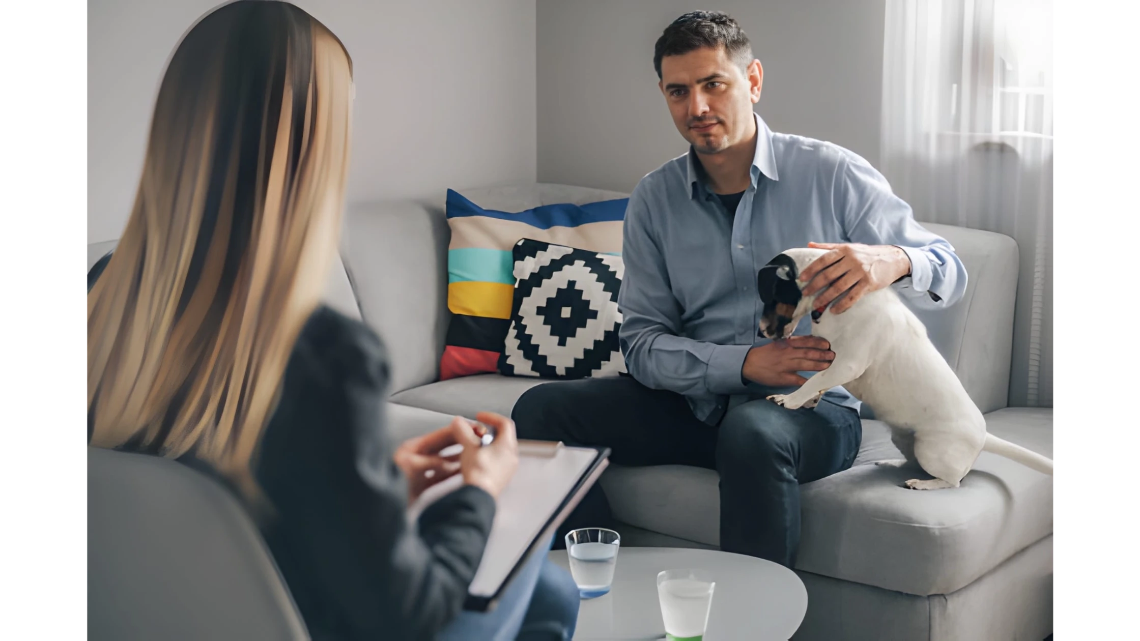 Close-up of an official ESA letter with a doctor’s signature