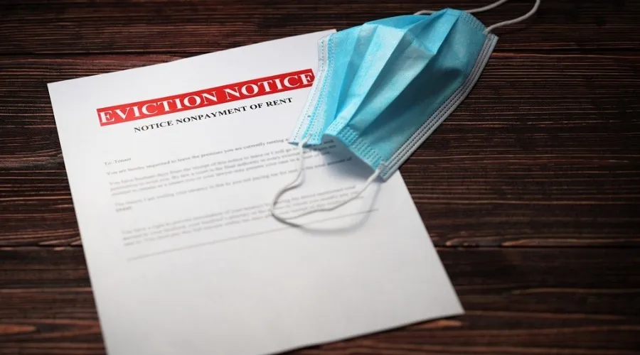 Eviction for unpaid rent