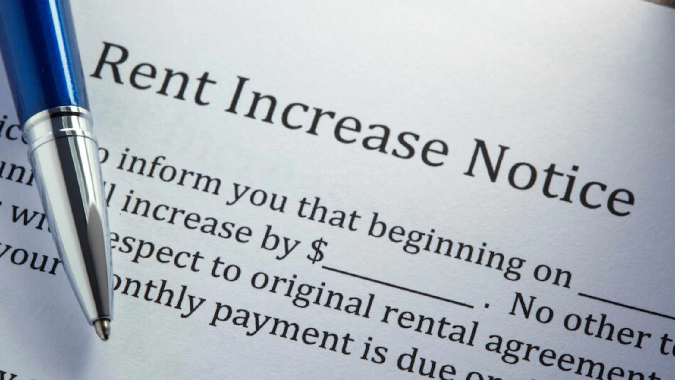 Steps to write a rent increase letter