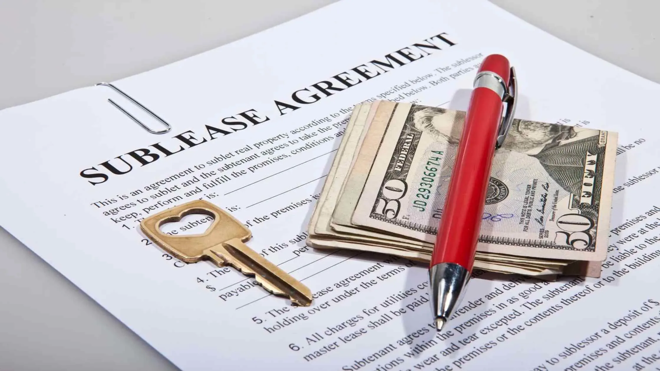 Steps to sublet or sublease