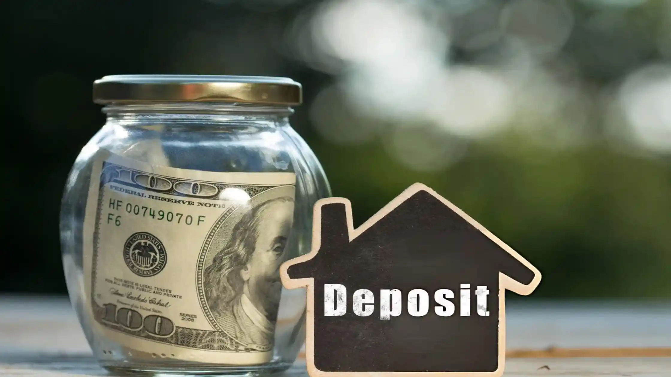 Cleaning fees may be deducted if the unit is left dirty