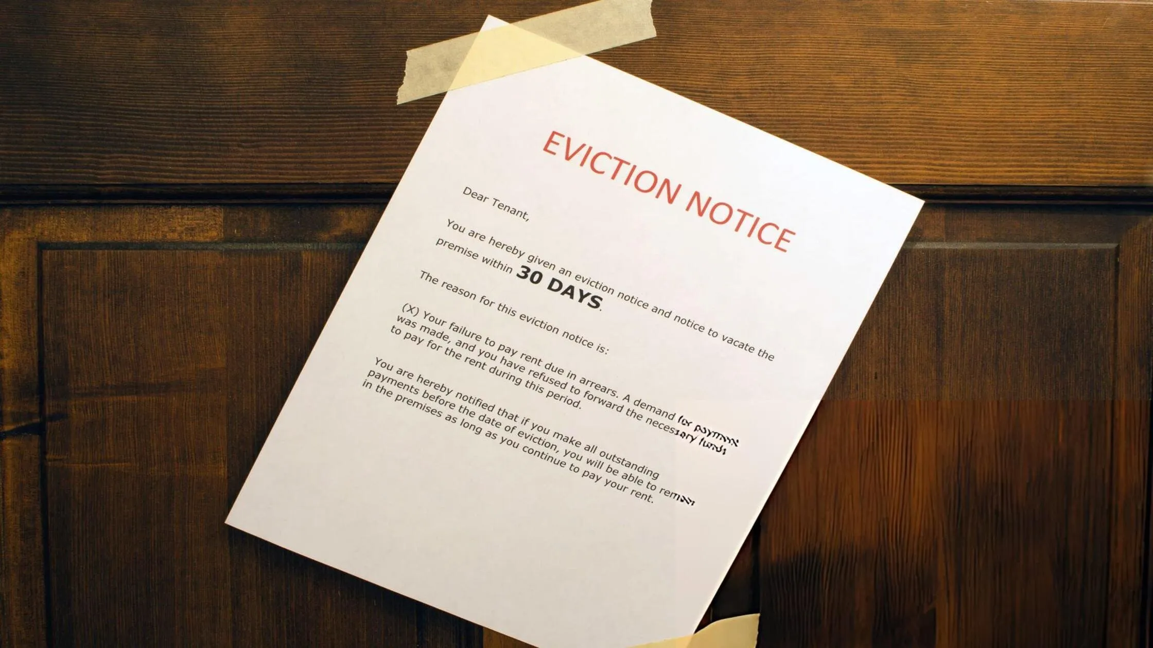 Using a template helps ensure a notice to vacate meets all legal requirements