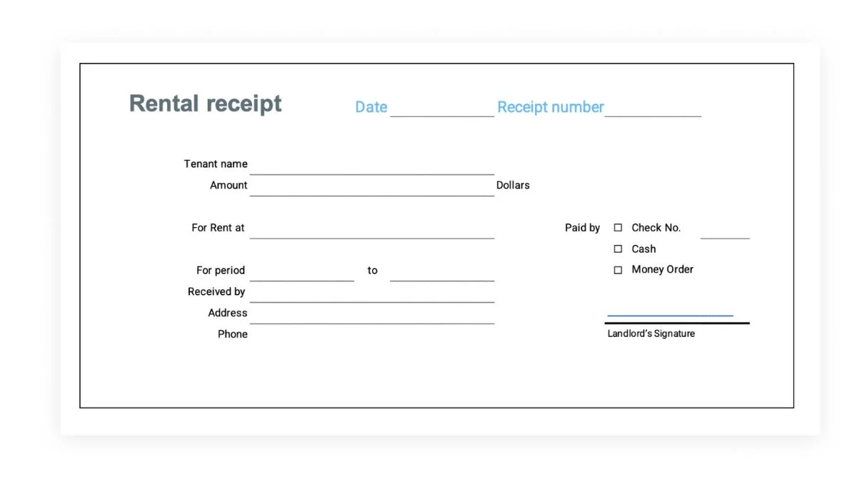proof of rent payment letter and its purpose